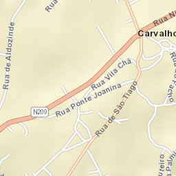 Carvalhosa Street Map