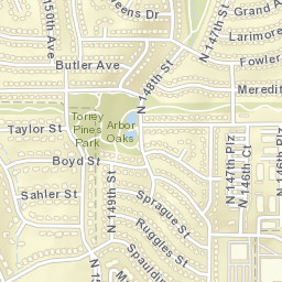 4801-4899 N 147th St Omaha NE Street Map