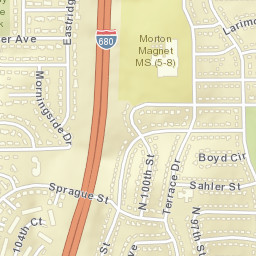 487-493 I-680 Omaha NE 68134 Street Map