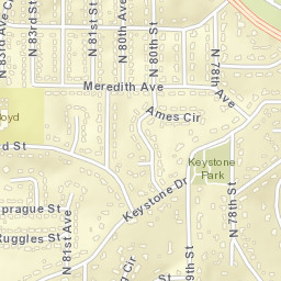 8055-8115 Keystone Dr, Omaha, NE 68134 Street Map