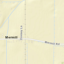 Mermill Ohio Street Map