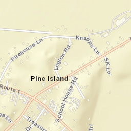 Pine Island New York Street Map