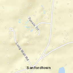 Sanfordtown Connecticut Street Map