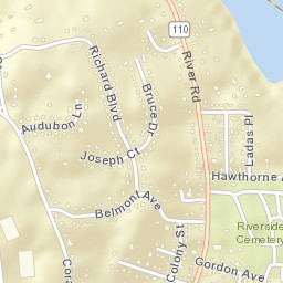 Sunnyside Connecticut Street Map