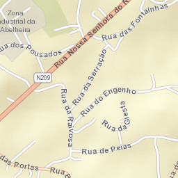 Paços de Ferreira Street Map