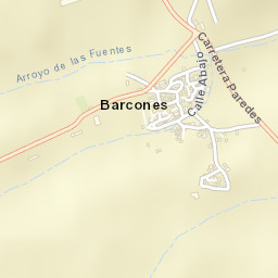 Barcones Street Map