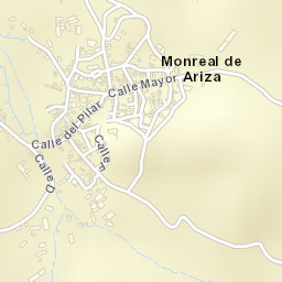 Monreal de Ariza Street Map