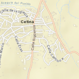 Cetina Street Map