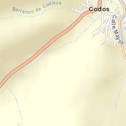 Codos Street Map