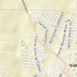 Valls Street Map