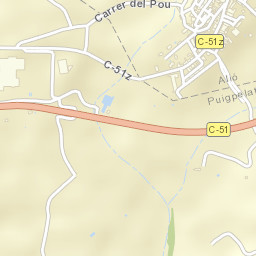 Alió Street Map