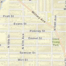 6520 Bedford Avenue Omaha NE Street Map