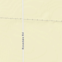 Rosedale Ohio Street Map