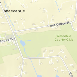 Waccabuc New York Street Map