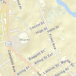 New Halville Connecticut Street Map