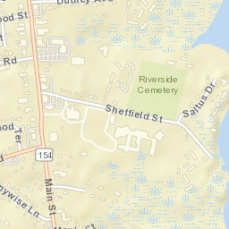 Old Saybrook Connecticut Street Map