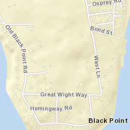 Black Point Connecticut Street Map