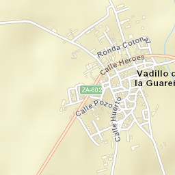 Vadillo de la Guareña Street Map
