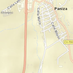 Paniza Street Map