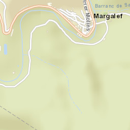Margalef Street Map