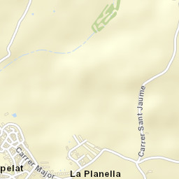Puigpelat Street Map