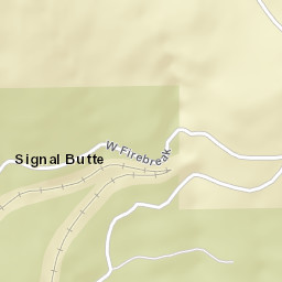 Signal Butte California Street Map