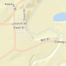 5786-5798 County Road 68, Spencerville, IN Street Map