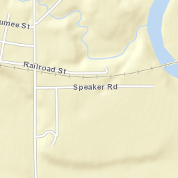 The Bend Ohio Street Map