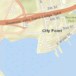 City Point Connecticut Street Map