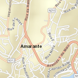 Amarante Street Map