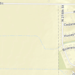 1340 North 216th Street, Elkhorn, NE 68022 Street Map