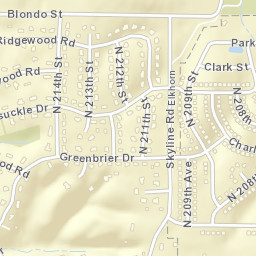 21010 Brittany Circle, Elkhorn, NE 68022 Street Map