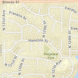 Blondo Street, Omaha, NE 68164, USA Street Map