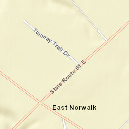 East Norwalk Ohio Street Map