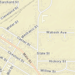 Grafton Ohio Street Map