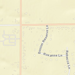 Beebetown Ohio Street Map