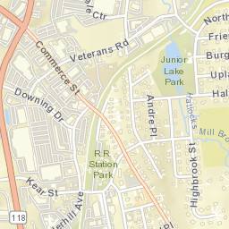 Yorktown Heights New York Street Map