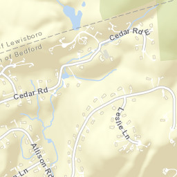 Katonah Ridge New York Street Map