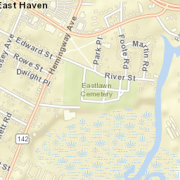 East Haven Connecticut Street Map