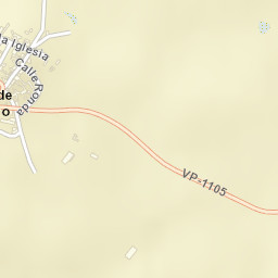 Llano de Olmedo Street Map