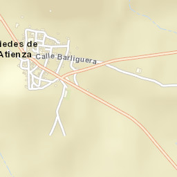 Miedes de Atienza Street Map