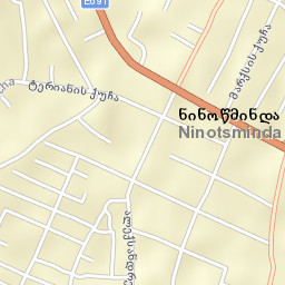 Ninotsminda Street Map