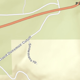 Pierce California Street Map