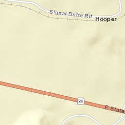 Hooper California Street Map