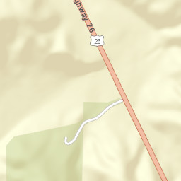 U.S. 26 Scenic Blue Creek NE America Street Map