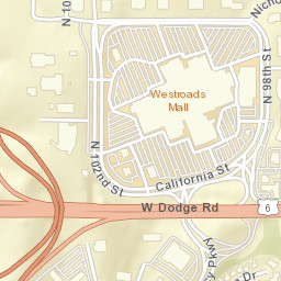 9740-9776 Nicholas Street, Omaha, NE Street Map