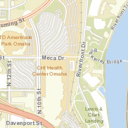 645-683 Riverfront Drive Omaha NE Street Map