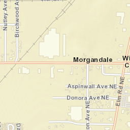 Morgandale Ohio Street Map