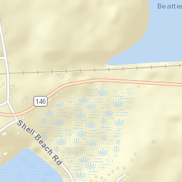 Leetes Island Connecticut Street Map
