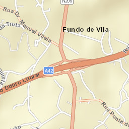 Frazão Street Map